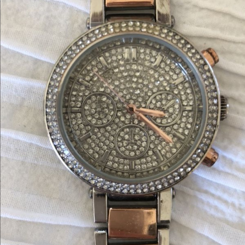 Bebe crystal watch